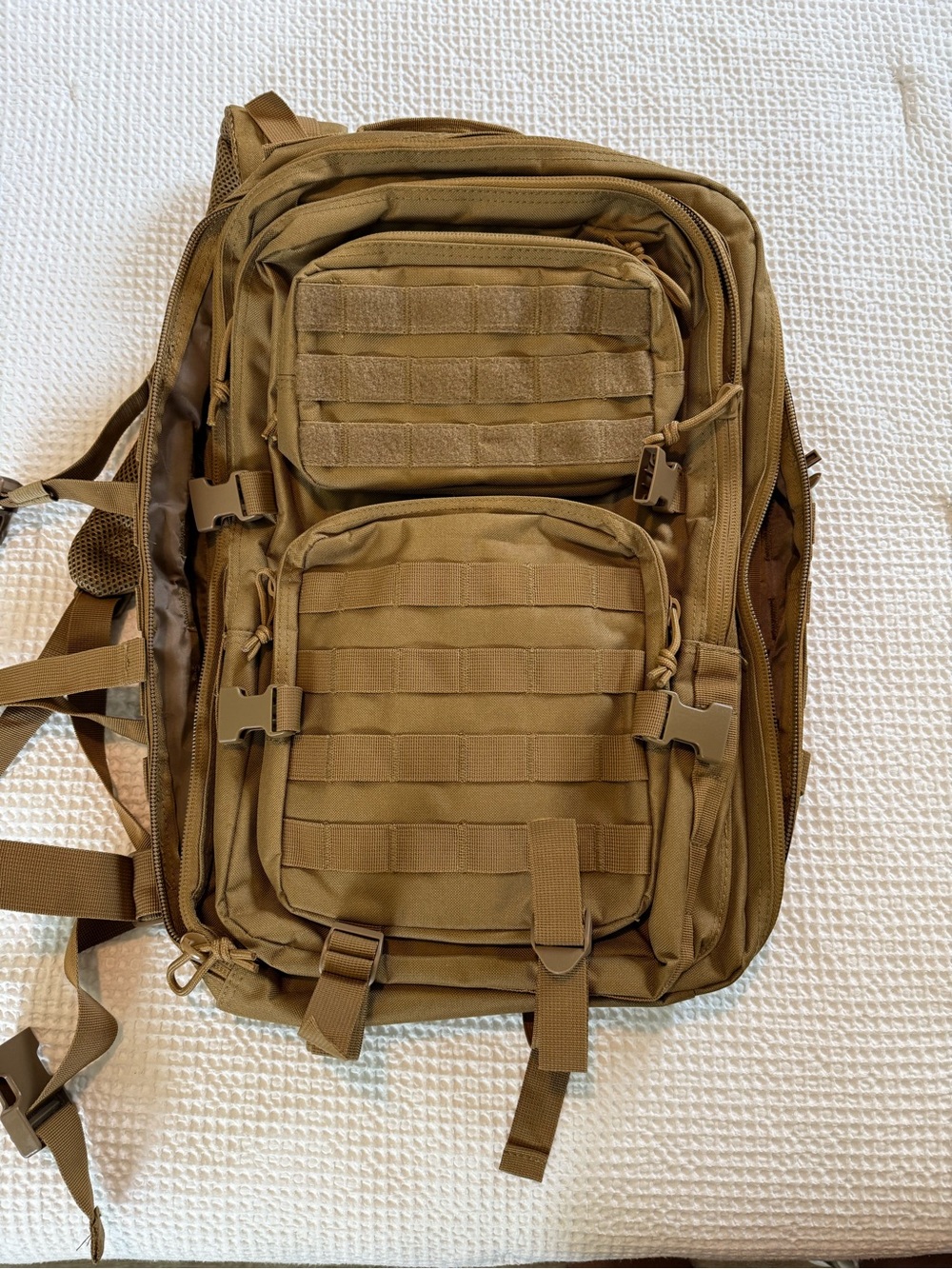 Tactical Men's Backpack - Coyote Brown - NWOT
